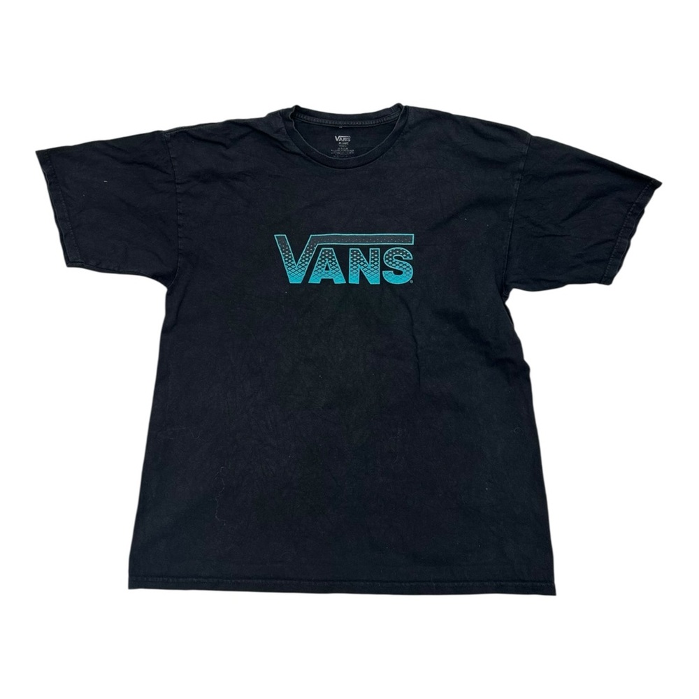 Vans Black Graphic Tee - Size XL